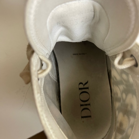 Dior B-23 high-top sneakers size 8 in womens. size 6 in mens. - Picture 4 of 5